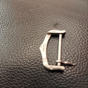 White gold watch band hasp from Cartier